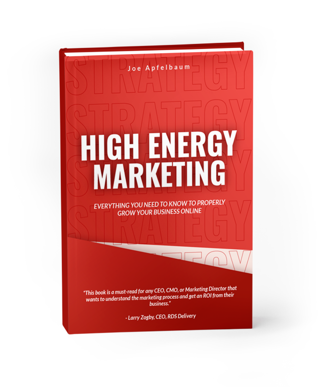 High Energy Marketing Mockup